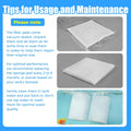 AQUANEAT 6-Pack Replacement Filter Sponge Pads, Aquarium Foam Insert Compatible with AquaClear 50, Fish Tank Filter Medi