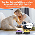 Dog Buttons for Communication,Talking Buttons for Dogs,8 Recordable Sound Buttons + 24 Scene Patterns + 1 Dog Button Mat