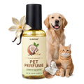 ulroyda Dog Cologne & Pet Perfume – Long-Lasting Coconut & Vanilla Scent | Alcohol-Free Deodorizing Spray for Dogs & Cats, Gentle Non-sticky Grooming Formula, 4.06 oz