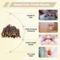 900g Apple Sticks Wood Chew Sticks Toys for Rabbits Chinchillas Guinea Pigs Hamsters Bunny Molar Chew Treats Toys for Te
