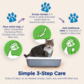 Ultra by Cat's Pride Clumping Micro Crystals Litter, Fragrance Free, 5lb