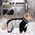 Full Body Dog Jacket Waterproof Dog Coat with Legs for Large Dogs