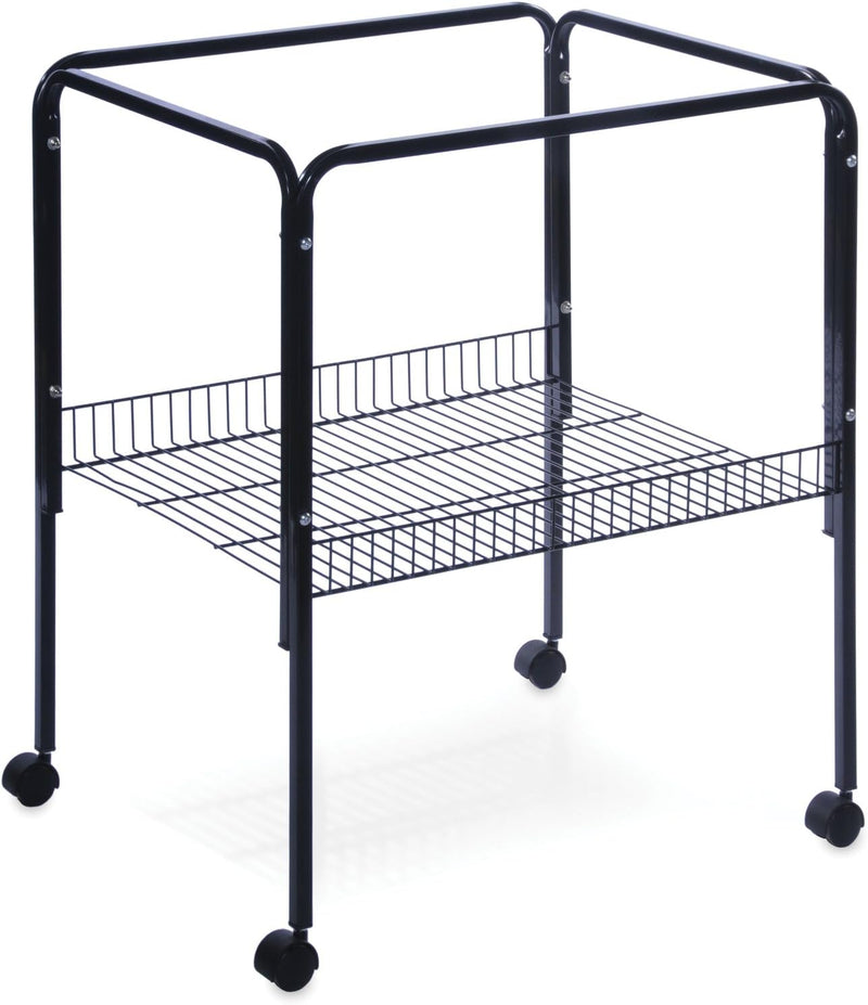 Prevue Pet Products Bird Cage Stand with Shelf Toys - S, Black
