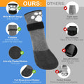 BEAUTYZOO 6 PCS Anti Slip Dog Boots & Paw Protectors for Hot Pavement to Prevent Licking,Waterproof Dog Shoes for Small 