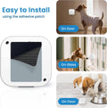 Hathever Dog Door Bell to Go Outside, Wireless Doggie Training Doorbell with 1000ft Range, IP65 Waterproof Touch Button, CD Quality Sound & 4 Notification Modes