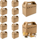 12 Pack Cardboard Pet Carrier, Cardboard Pet Carriers for Small Animals, Disposable Cardboard Pet Carrier for Chicks,Bir