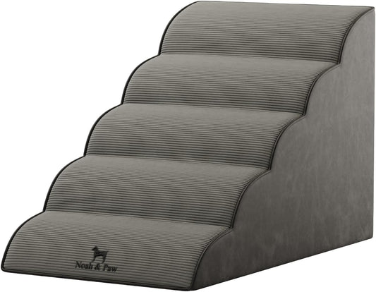 Noah & Paw Dog Stairs for Large Dogs, Up to 150lb, Wide Dog Ramp for Bed