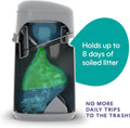 Litter Genie Easy Roll Cat Litter Disposal Pail | Odour Control, Refill Bags & Scoop