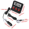 3PCS Digital Reptile Thermometer and Humidity Gauge Remote Probes Reptile Terrarium Thermometer Hygrometer Indoor Outdoo