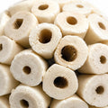 Bonka Bird Toys 1214 Pk3 All-Natural Sola Atta Balls, 3-Pack, 2" Diameter, Soft and Lightweight Chew and Foot Toys for Birds, Small Pets, and DIY Crafts, Safe for Parrots, Parakeets, and Cockatiels