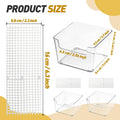 2 Packs Hermit Crab Pool - Ideal Hermit Crab Tank Combination - Pool with Cuttable Climbing Ramp