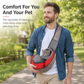 Pet Sling Carrier for Small Dogs Cats, Hands Free Wrap Pet Carrier