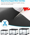 Bearded Dragon Tank Accessories, Reptile Terrarium Liner Substrate for Leopard Gecko, Snake, Lizard and Tortoise, Non-Ad