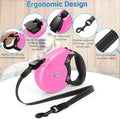 360°No Tangle 26 Ft Retractable Dog Leash for Dogs up to 99lbs