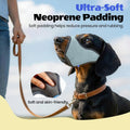 One-Pull Adjustable Dog Muzzle for Small Dogs, No Size Guessing, Allows Panting & Drinking, Prevents Biting, Soft Comfor