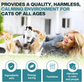 Cat Calming Diffuser 6 in 1 Multicat Calming Pheromones Diffusers Relief Stress Anxiety Fighting Scratching 90 Days Calm
