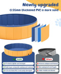 Foldable Dog Pool, 40" Pet Swimming Pool