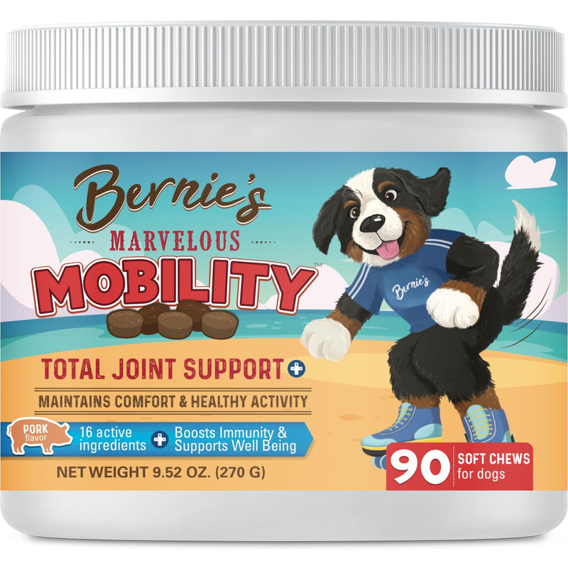 Bernie's Marvelous Mobility Dog Joint Support, 90 Chews