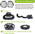 Guinea Pigs Playpen with Surround Tunnel to Run & Exercise Indoor/Outdoor