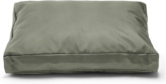 Replacement Dog Bed Cover,Heavy Duty Waterproof Removable 44" L x 32" W x 4" H Reusable Dog Bed Covers with Zipper.Grey 