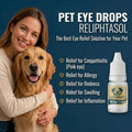 Pet Eye Drops – Vet-Formulated Dog Eye Infection Inflamation Treatment, Allergy Relief, Dry Eyes & Red Eye, Tear Stain R