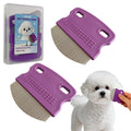 2 Pack Professional Pets Eye Combs,Pets Grooming Comb Kit,Stainless Steel Tear Stain Remover for Cats & Dogs,Flea Lice Comb,Gentle Curved Comb Teeth,Precisely Removes Stains (2pcs eye combs)