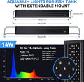 SEAOURA LED Aquarium Light for Plants, 18-24 Inch, Full Spectrum Fish Tank Light with Timer, Auto ON/Off, 10-Brightness,
