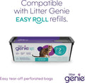 Litter Genie Easy Roll Cat Litter Disposal Pail | Odor Control, Refill Bags & Scoop