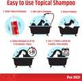 Pet MD Topical Shampoo for Dogs, Cats and Horses - Soap and Paraben Free - 16oz