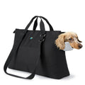 Ownpets Large Dog Purse Carrier, Carrier with Pockets for Medium Pets for Travel Vet Shopping, Fits 18-20 lbs, Cat and Dog Tote Bag, Women's Hands-Free Pet Carrier Bag, (Black)