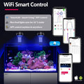 PopBloom 65W Aquarium LED Reef Lights for Corals, WiFi Smart, Rich Shimmer
