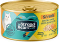 A Strong Heart Cat Food, Chicken & Pumpkin Shreds in Gravy, 3oz, 24pk