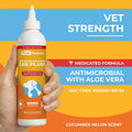 Paw Science Dog Ear Cleaner - Cat & Dog Ear Infection Treatment - Medicated Pet Ear Wash, Flush, and Cleaning Solution for Dogs and Cats - Remedy for Itchy Yeast Relief