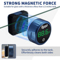 Beejo Fish Tank Magnetic Glass Cleaner with Digital Aquarium Thermometer