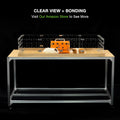 GuineaLoft™ Model-A Acrylic Guinea Pig Cage - Large 4x2ft Expandable C&C