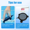 AQUANEAT Aquarium Air Stone Disc 4 inch, Aerator Bubble Diffuser, Air Pump Accessories Airstones for Aquariums, Fish Tan