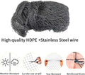 10x13ft Cat Netting Balcony, Steel Wire Reinforced Balcony Screen for Pets - Heavy Duty Cat Balcony Protection Net, Anti-Fall Safety Mesh for Windows, Patio, Stairs & Apartment Balcony