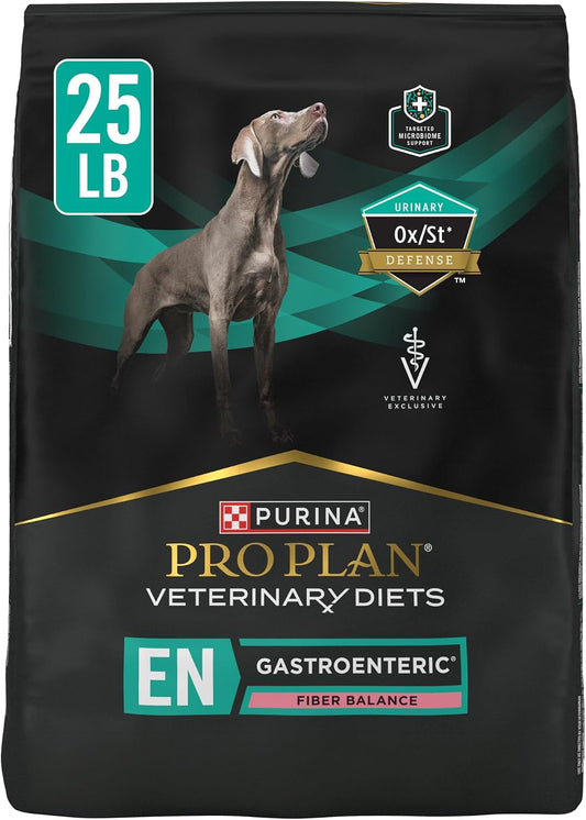 Pro Plan Veterinary Diets Purina EN Gastroenteric Fiber Balance Canine Formula Dog Food Dry - 25 lb. Bag