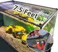 7.5 Feet DIY Magnetic Fish Aquarium Anti-Jumping net Cover