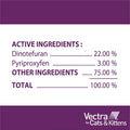 Vectra for Cats Flea Treatment & Prevention for Large Cats (Over 9 lbs.) 6-Month Supply
