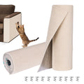 Vuesill Cat Scratch Furniture Protector, DIY Cat Scratching Mat for Couch, Sofa, Wall,Cat Post,Cat Tree Durable Furniture Guards Couch Scratcher from Cats Claws Scratching for Indoor(39.4x15.8 Beige)
