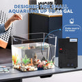Poafamx 16gal Aquarium Chiller Quiet Small Water Chiller Electronic Cooling