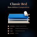 NOAH & PAW Large Dog Bed Orthopedic Memory Foam Cooling Gel 35x25x8.7 in
