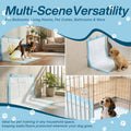 Ysoritha Puppy Potty Pad Wall Holder Clips, 15 Pcs Dog Pee Pad Wall Holder Prevents Male Dog Leg-Lifting & Floor Mess, Strong Adhesive Training Pad Sticky Holders for Indoor (Clear-15 pcs)