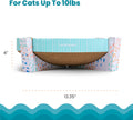 Catstages Scratch, Snuggle & Rest – 2‑in‑1 Indoor Cat Scratcher & Elevated Cat Lounger, Catnip Included