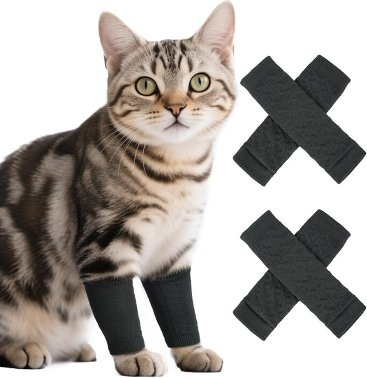 ROZKITCH 4 PCS Dog Leg Protection to Help Reducing Licking Scratching Elbow
