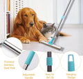 ondware 2-in-1 Carpet Rake for Pet Hair, 54" Adjustable Handle