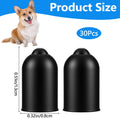 FNANJWQ 30 Pcs Dog Shock Collar Rubber Tips, Anti Bark Collars Caps Training Collar Replacement Silicone Covers Column Conductive Rubber Prong Sleeve Extra Contact Points for Puppy Dogs Stop Barking