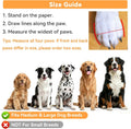 Dimicoo Dog Shoes,Waterproof Dog Boots for Winter,Anti-Slip Dog Snow Booties for Large Small Medium Dogs,Reflective Paw Protectors for Outdoor Walking Hiking