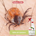 Nature-Cide Flea & Tick. All Natural Tick and Flea Spray for House and Pets to Keep Your Home Safe. Kills on Contact. No